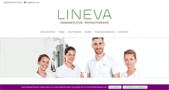 Desktop Screenshot of lineva.de